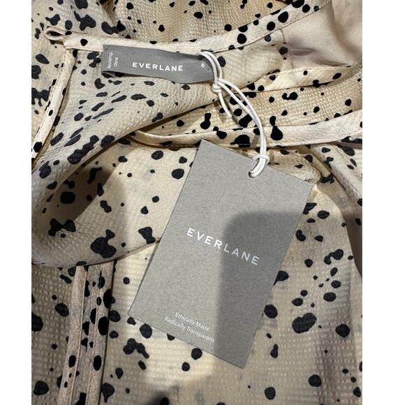 NWT EVERLANE The Satin Racerback Top in Size  6 - Picture 5 of 6